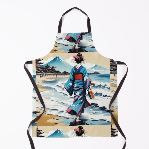 Item preview, Unique Geisha on the beach designed and sold by Coolparrotgirl.