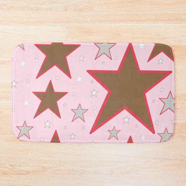 Item preview, Gold and Silver and Pink stars pattern  designed and sold by zanydoodles.