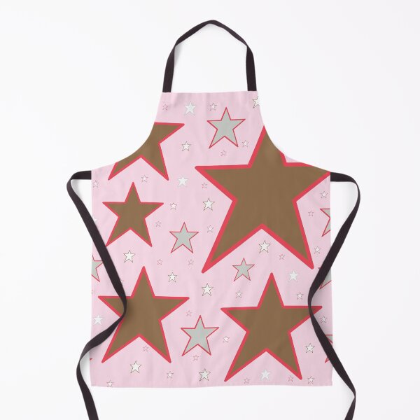 Item preview, Gold and Silver and Pink stars pattern designed and sold by zanydoodles.