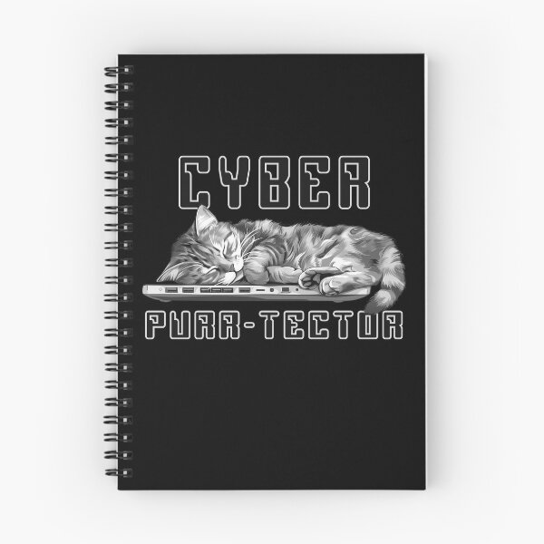 Item preview, CYBER PURR-TECTOR | Cyber Security Cat designed and sold by RR-Arts.