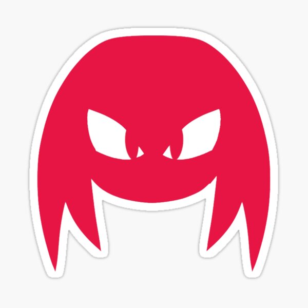 Item preview, Knuckles head logo designed and sold by Blumonado.