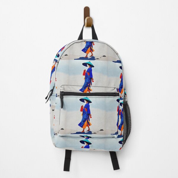 Item preview, Modern Geisha on the beach grey sand designed and sold by Coolparrotgirl.