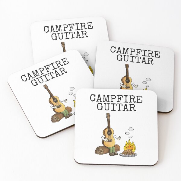 Item preview, Campfire Guitar Summer Camping Trip Guitarist Musician designed and sold by doodlerob.