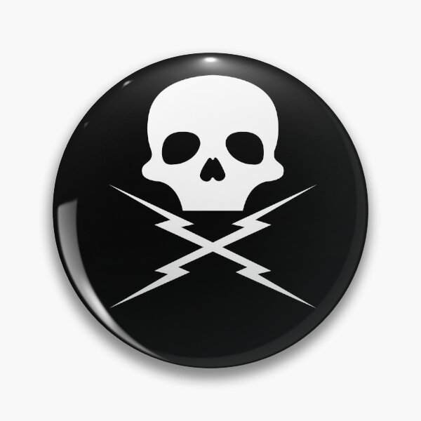Item preview, Stuntman Mike's Lightning Skull designed and sold by superiorgraphix.