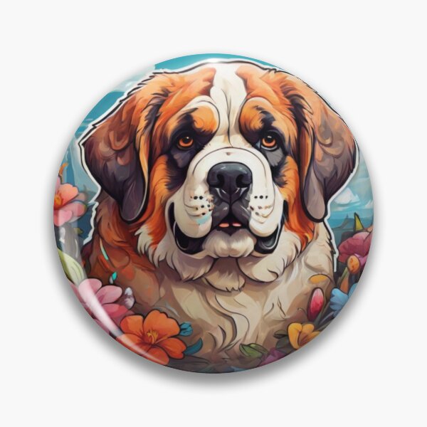 Item preview, Spring St Bernard designed and sold by NeatThingLover.