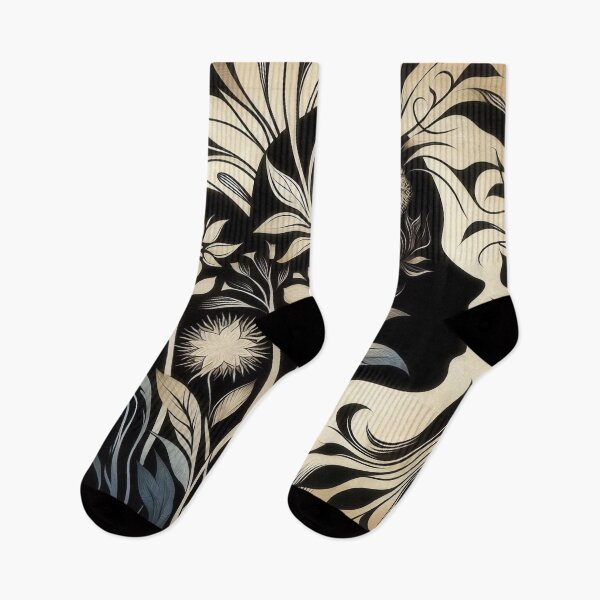 Item preview, Whispers of Nature's Essence in Monochrome Harmony designed and sold by ArtComixHaven.