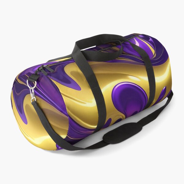 Item preview, Abstract Gold And Purple Fluid Pattern designed and sold by TheArtOfPat.