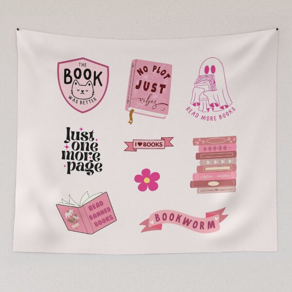 Item preview, Pink Bookish Pack designed and sold by Neadoodles.