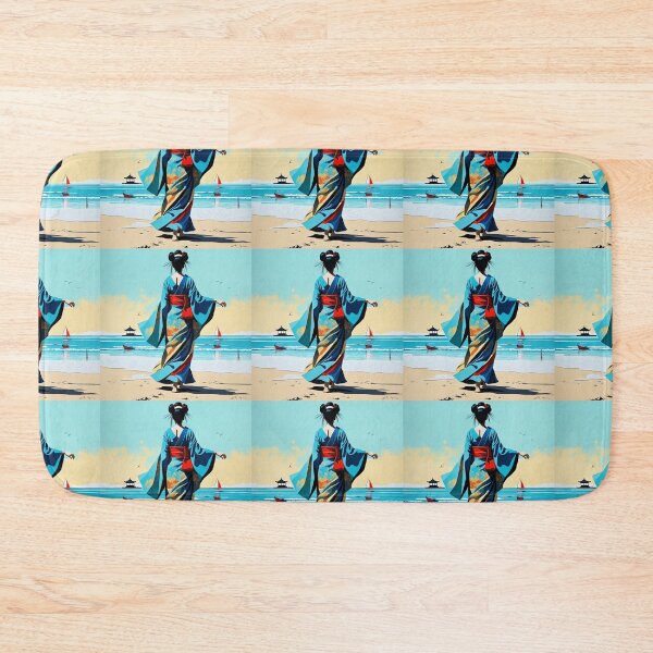 Item preview, Modern Geisha on the beach, sail, sea designed and sold by Coolparrotgirl.