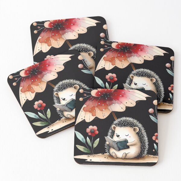 Item preview, Whimsical hedgehog.  designed and sold by ShazellArt.