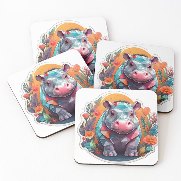 Item preview, Springtime Hippo designed and sold by NeatThingLover.