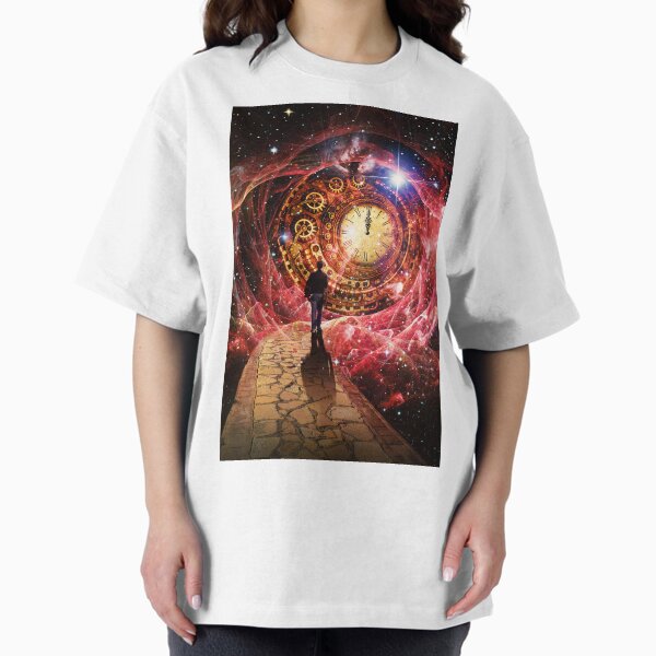 Time and Space Oversized T-Shirt