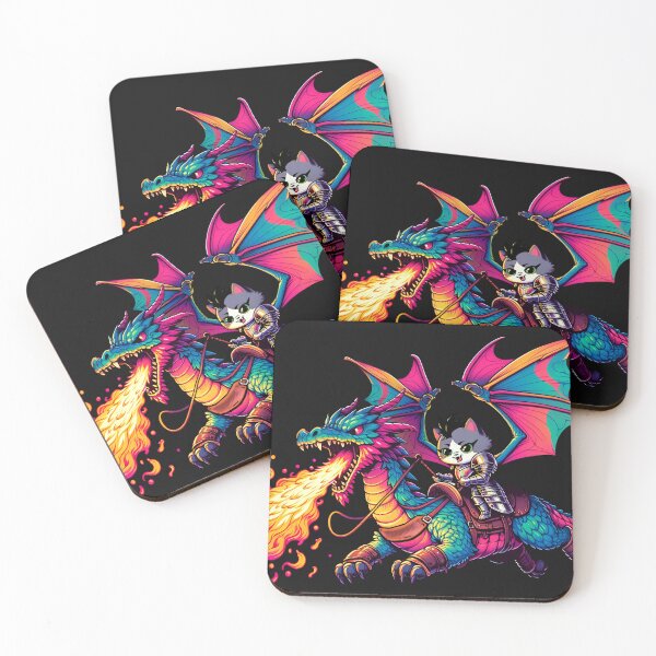 Item preview, Cat Dragon Fire designed and sold by Ninja-Cat-Corp.