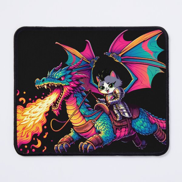 Item preview, Cat Dragon Fire designed and sold by Ninja-Cat-Corp.