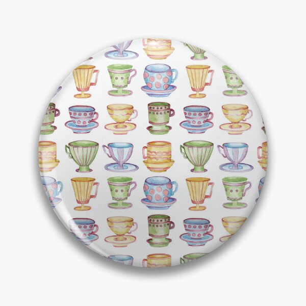 Item preview, Teacup Watercolour designed and sold by Tiffany Budd.