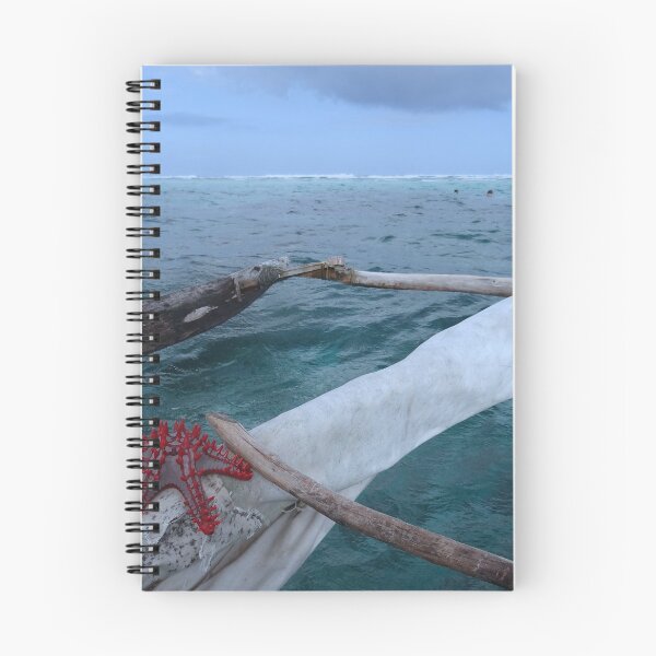 Item preview, Lone Red Starfish on a wooden dhow 2 designed and sold by exploramum.