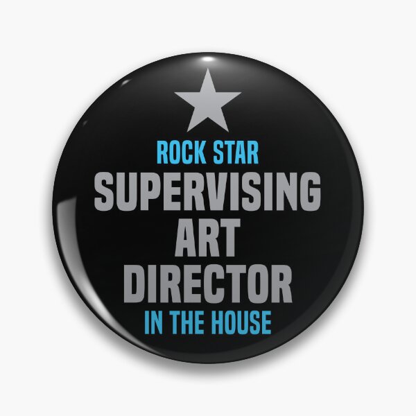 Item preview, Rock Star Supervising Art Director in the House designed and sold by NermilioDesigns.