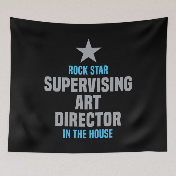Item preview, Rock Star Supervising Art Director in the House designed and sold by NermilioDesigns.