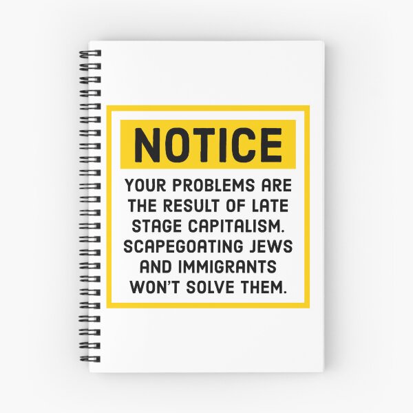 Item preview, Anti fascism notice  designed and sold by Rachel the Artist .