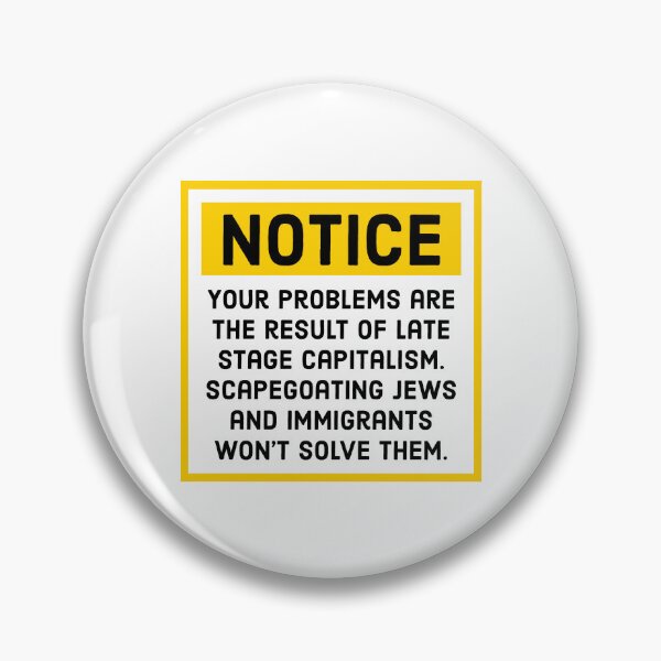 Item preview, Anti fascism notice  designed and sold by Rachel the Artist .