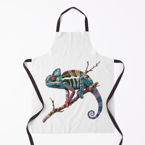 Item preview, Panther chameleon clings to a branch, bright and beautiful colors. #11 designed and sold by kizenya.