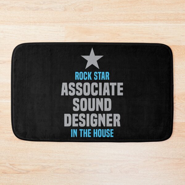 Item preview, Rock Star Associate Sound Designer in the House designed and sold by NermilioDesigns.