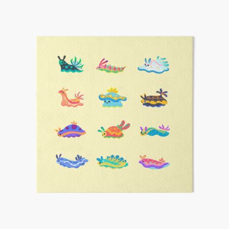 Sea slug Art Board Print