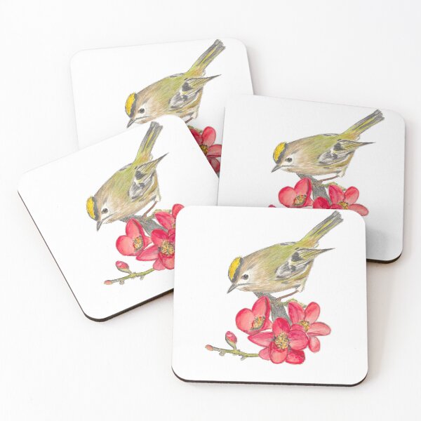 Item preview, Goldcrest (watercolour) designed and sold by Sarah Addy.
