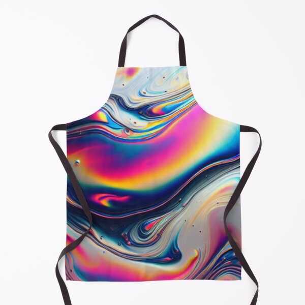 Item preview, Silver Oil Slick With Rainbow Highlights designed and sold by Tlemus9.