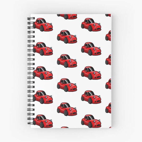 Item preview, Cute Tooned Miata Red Car designed and sold by MonkiFlipp.
