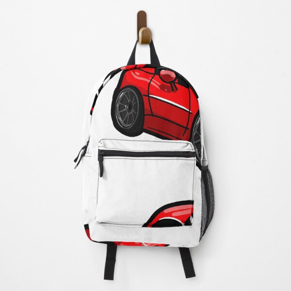 Item preview, Cute Tooned Miata Red Car designed and sold by MonkiFlipp.