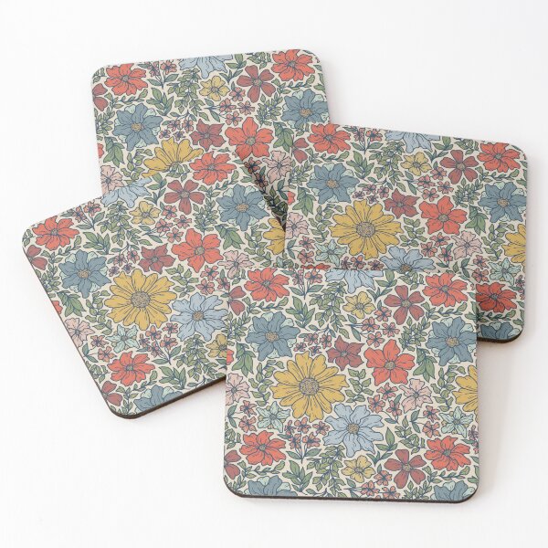 Item preview, Vintage Floral- Cream Background designed and sold by sustainablyjill.