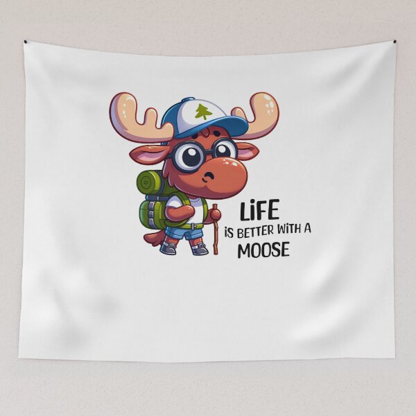 Item preview, Alaska Elk Animal Lover Life Is Better With A Moose designed and sold by Hamooy.