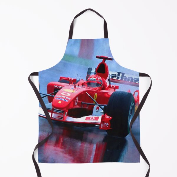 Item preview, Michael Schumacher racing in his 2003 F1 racecar in the rain designed and sold by Rodissimus1984.