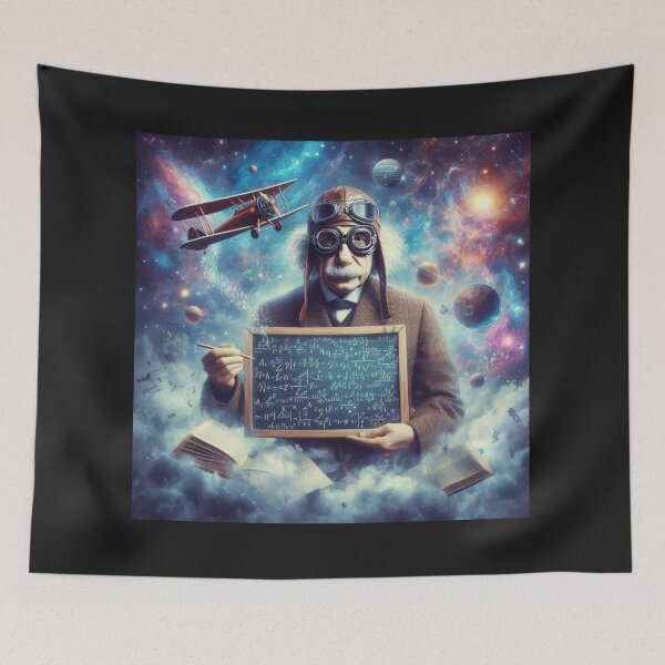 Item preview,  Albert Einstein designed and sold by sevenmountains.
