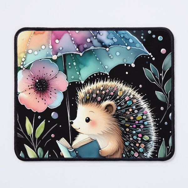Item preview, Whimsical hedgehog. designed and sold by ShazellArt.