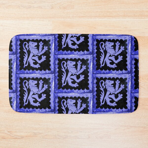 Item preview, Medieval lion in blue designed and sold by SpectraScope.