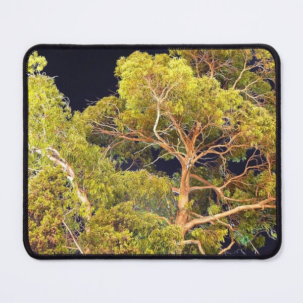 Item preview, night trees designed and sold by Tereza Pilar Art.
