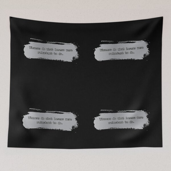 Item preview, Winners do what losers were reluctant to do. designed and sold by UnCoverDesign.