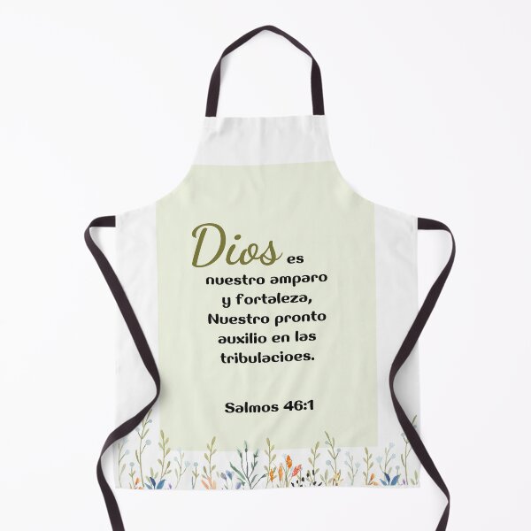 Item preview, Psalm 46:1 Bible Verse In Spanish designed and sold by bible-prints.