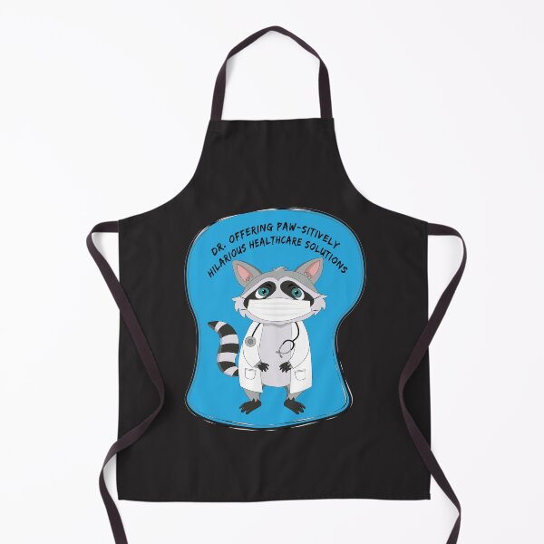 Item preview, Doctor raccoon with a stethoscope designed and sold by atedesigns.
