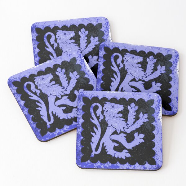 Item preview, Medieval lion in blue designed and sold by SpectraScope.