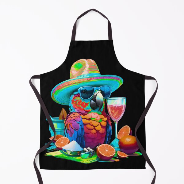 Item preview, Salt and Lime Parrot Happy Bird in Paradise designed and sold by MindWave THC.