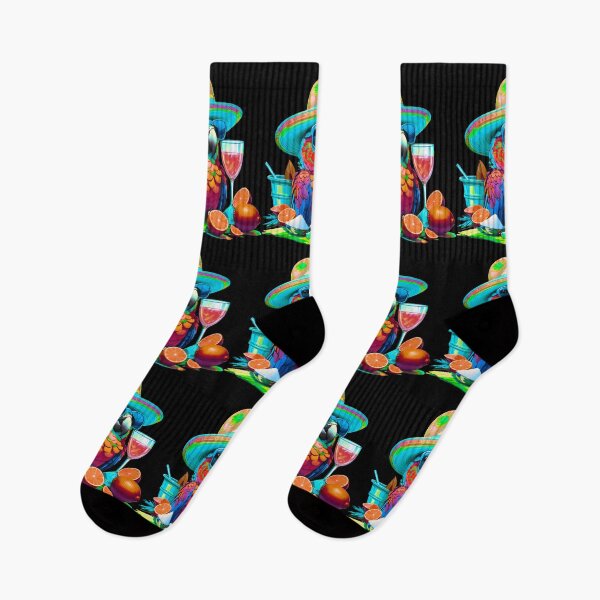 Item preview, Salt and Lime Parrot Happy Bird in Paradise designed and sold by MindWave THC.