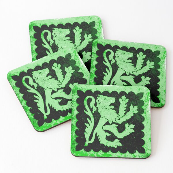 Item preview, Medieval lion in green designed and sold by SpectraScope.