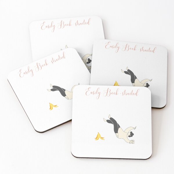 Item preview, Distracted Man Reading Slips on Banana Peel designed and sold by Mar-lisa.