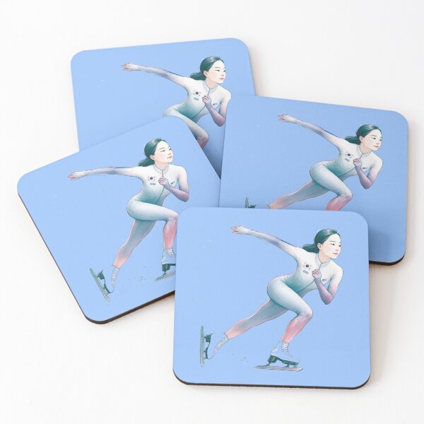 Item preview, Korean Female Speed Skater World Record Holder,  designed and sold by PaintMeWorld.