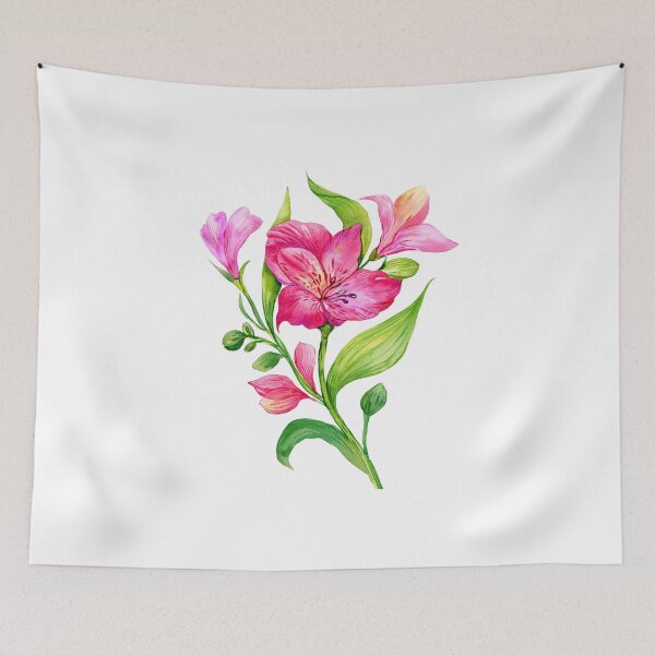 Item preview, Peonies in a teapot @6 designed and sold by kayle ighingram.