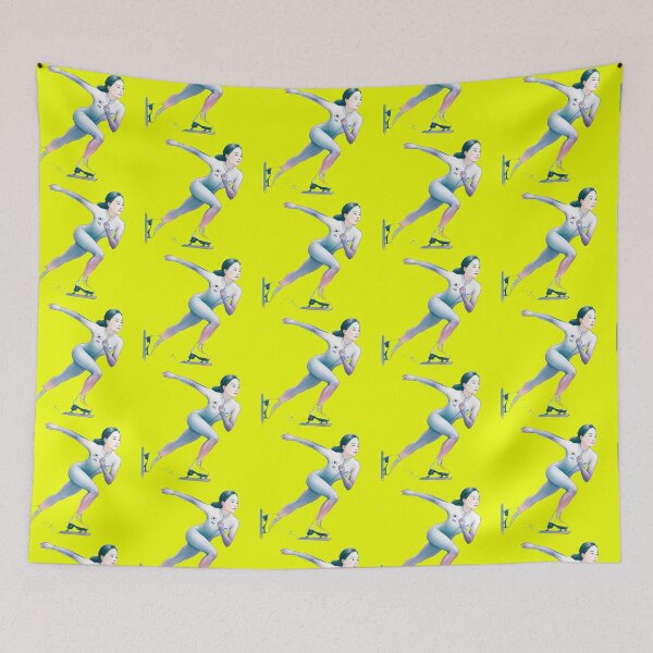 Item preview, Korean Female Speed Skater World Record Holder,  designed and sold by PaintMeWorld.