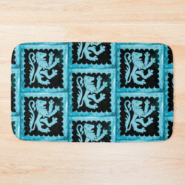Item preview, Medieval lion in light blue designed and sold by SpectraScope.